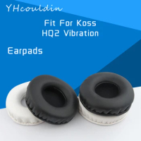 YHcouldin Earpads For Koss HQ2 Vibration Headphone Accessaries Replacement Leather