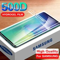 500D Screen Protector Hydrogel Film For Samsung S10 S9 S8 Plus Note 8 9 S10e Protective Film For S6 S7 EDGE S7 Film Not Glass