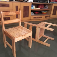 小椅子 椅子 高椅子 圓椅子 兒童成人實木靠背椅家用茶幾小椅子簡約創意現代木頭椅子橡木椅