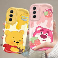 Ốp điện thoại Honey Bears cho Samsung Galaxy A37 5G/A57 5G, kiểu mới, chất liệu TPU mềm, hàng có sẵn