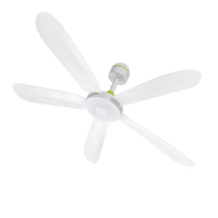 20W Mini 5 Blades Electric Ceiling Fan AC220-240V 50HZ Portable Hanging Fan &amp;Diamater 70cm 27.5" Mosquito Net Fan For Home