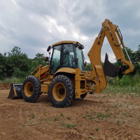 SYNBON Front-end Shovel Rear-end Excavator Farmland Digging Towable Backhoe