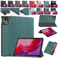 Sarung Selak Lukisan Berwarna, Untuk Lenovo Tab M11 TB-330FU, Pad Xiaoxin 11 inci, 2024 TB-331FC, Ul
