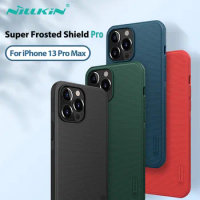 For iPhone 15 Pro Max Case For iPhone 14 Pro Max NILLKIN Frosted Shield Pro PC Matte Back Cover For iPhone 13 Pro Max /iPhone 13