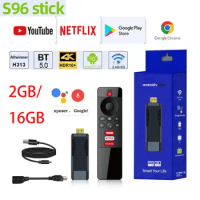 Smart TV Stick S96 Stick 1GB/2GB 8GB/16GB Android 10.0 TV Box AllWinner H313 2.4G/5G WiFi Top Box Bluetooth Voice Remote Control