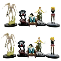 1 Pcs Anime Death Note Action Figures 3D Statue Ryuk L·Lawliet Black And White DEATH NOTE PVC Model Collection Kid Gift Toy