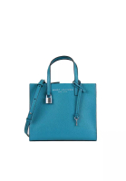 Marc Jacobs Marc Jacobs Mini Grind Tote Bag Coated Leather In Harbor Blue M0015685