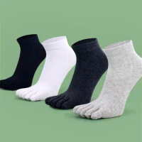Antibacterial Sports Socks Has Strong Water Absorption Correct The Shape Of Your Toes. Business Split Toe Socks Mens Socks