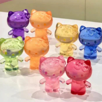 Sanrio Hello Kitty 50th Anniversary Mini Candy Blind Bags Toys Cute Anime Peripheral Figures Blind Box Toy Children Kawaii Gift