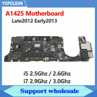 Tested A1425 Motherboard i5 i7 8GB For Macbook Pro 13" A1425 Logic Board 2.5g 2.6Ghz 2.9Ghz 3.0Ghz 820-3462-A 2012 2013 Years