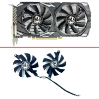 NEW 2PCS 85MM 4PIN Cooling Fan RX580 GPU FAN For SOYO Radeon RX580 8G Graphics Card Fans