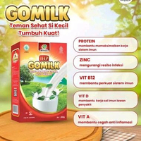 Susu Kambing Etawa Gomilk 200gr BPOM coklat