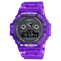CASIO卡西歐 G-SHOCK紫色亮彩電子錶(DW-5900JT-6)