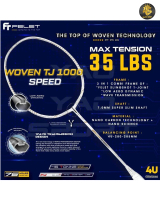 Raket Felet TJ 1000 Power Control Speed Original 35lbs