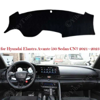 For Hyundai Elantra Avante i30 Sedan CN7 2021 ~ 2023 Dashboard Cover Dash Board Mat Carpet Pad Sunshade Cape Cushion Accessories