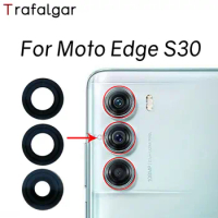 Trafalgar For Motorola Edge S30 Rear Back Camera Lens Glass Cover Replacement Repair Parts With Adhesive Sticker XT2175-2