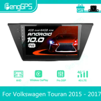 For Volkswagen Touran 2015 - 2017 Android Car Radio Stereo Multimedia Player 2 Din Autoradio GPS Nav