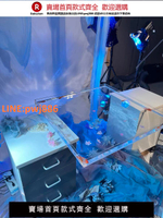 【高品質 超低價】透明水缸淺水槽拍攝水波紋亞克力水花視頻攝影懸浮水箱亞克力水槽