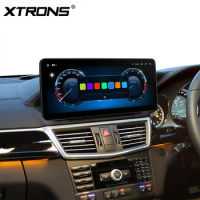 XTRONS 12.3" Android 13 Octa Core 4G LTE Car Audio Carplay Android Auto Car Stereo For Mercedes Benz E W212 S212 2009-2012