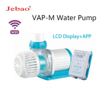 2023 New JEBAO VAP-M Aquarium Fish Tank Water Pump Submersible LCD and WIFI controller