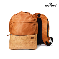 【CORCO】軟木雙肩後背包(棕色)