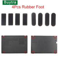 4Pcs/set Rubber Foot Pad For Lenovo Thinkpad T480S T490 T495 P43S T14 Anti Slip Pad Feet Bottom Base Cover Replacement