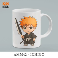 KIRA Mug Anime Bleach Ichigo/Orihime/Sosuke/Toshiro/Gin Ichimaru/Nelliel Tu/Jushiro/Shinzui/Yoruichi