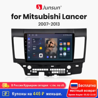 Junsun V1 AI Voice Wireless CarPlay Android Auto Radio for Mitsubishi Lancer 10 2007-2013 4G Car Multimedia GPS 2din autoradio