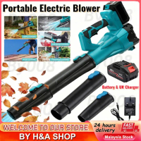 1 Battery & 1 Charger Brushless Electric Blower 2 IN 1 Turbo Jet Fan Leaf Dust Snow Blowing Clean To
