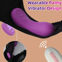 Panties Vibrator Female Wearable Mini Vibro Clitoris Stimulator Remote Control Vibrating Massager Sex Toys For Women Adult Toys