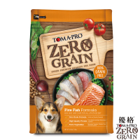 TOMA-PRO 優格 天然零穀食譜 全齡犬 護毛配方(5種魚)2.5磅