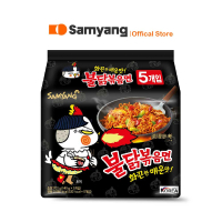 【三養火辣雞】火辣雞肉風味鐵板炒麵 經典(140gx5入)