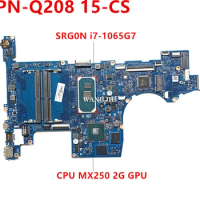 Used L67284-001 L67284-601 DAG7BLMB8D0 For HP TPN-Q208 15-CS 15-cs3040TX Motherboard SRG0N i7-1065G7 CPU MX250 2G GPU