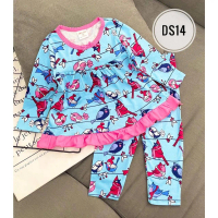 GYMKIDS DOLL LS PJS SZ 3-8Y - DS9-DS16 - VN PART2 BAJU TIDUR BUDAK LENGAN PANJANG