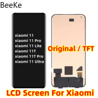 LCD Display For Xiaomi Mi 11 Ultra 11T Pro Lite 5G Original / TFT LCD Screen Touch Digitizer Panel Assembly Replacement