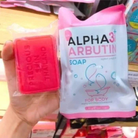 Alpha Arbutin 3 Plus Collagen Body Bath Cleansing Natural Brightening Smooth Reduce Dark Spots Acne Scar Whitens Skin 80g