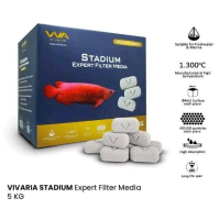 Vivaria Stadium 5Kg Media Biologis Bacteria House Aquarium Kolam Paludarium Mega Tank Pond
