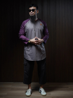 Kurta Hisyam by Al Amwa Premium | Kurta Dewasa Lengan Panjang | Koko Kurta Dewasa