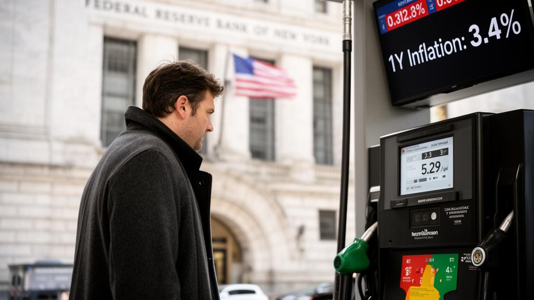 NY Fed Survey Shows Consumer Inflation Fears Spike on Energy Price ...