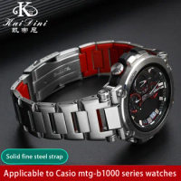 For MTG Series Heart of Steel Casio G-SHOCK MTG-B1000 G1000 MTG-B2000 316L Fine Steel Watch Chain B1000 Strap With Tool Bracelet