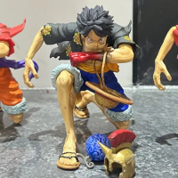 15cm One Piece Figure Luffy Blow Gear 2 Vs Kaidou Figurine Collect Model Doll Monkey D Luffy Four Emperors Statue Zoro Sanji