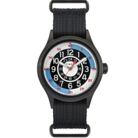 【TIMEX】x TODD SNYDER聯名限量Black Jack復古賽車-黑藍/40mm TXTW2R56000