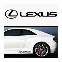 Logo LEXUS Nhãn Dán Đề Can Vinyl, 2 Chiếc, Biểu Tượng, Nhãn Dán Bên, Cho Cửa Sổ Ô Tô Và Xe Tải