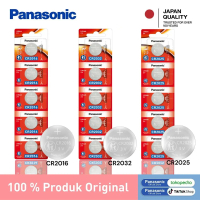 Panasonic Baterai Kancing Lithium Coin CR2016 CR2025 CR2032 3 Volt 1 Pc Original