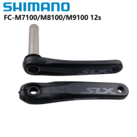 SHIMANO SLX M7100 XT M8100 M9100 M6100 12s MTB Crankarm Mountain Bike Bicycle1x12Speed 165mm170mm175mm MT801 Bottom Bracket