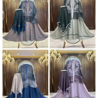 Gamis set hijab mono outer ori by shellasaukia