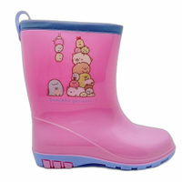 台灣製角落生物雨鞋-粉色 - 雨鞋 兒童雨鞋 女童鞋 男童鞋 台灣製 MIT 雨靴