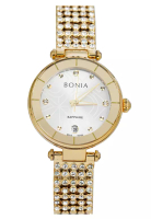 BONIA Jam Tangan BONIA Wanita B10756-2217 Sapphire Glass - Gold - Stainless Steel