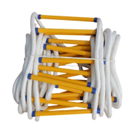16ft Fire Escape Ladder Fire Evacuation Climbiaerial Work Extension Rope 5M Rope Ladder for Engineer
