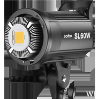 神牛SL60W攝影燈直播間補光燈LED常亮主播美顏拍照打光燈室內
